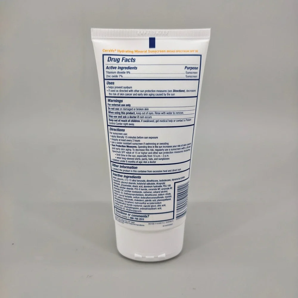 CeraVe 50 zinc minor
